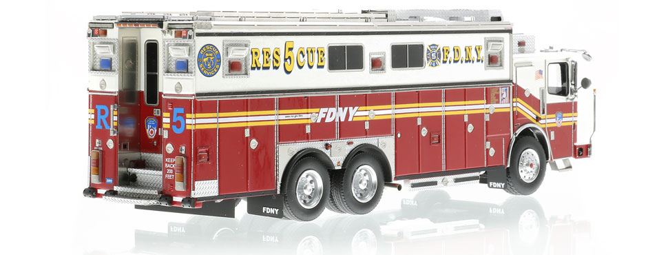 authentic to fdny rescue 5 ferrara heavy rescue