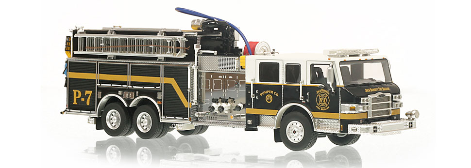 Fire Replicas Jack Daniel’s Fire Brigade P7 Pumper Scale Model