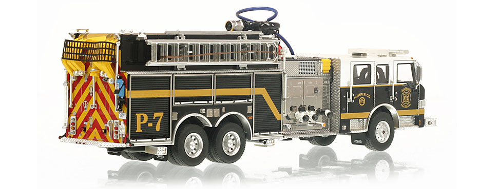 Fire Replicas Jack Daniel’s Fire Brigade P7 Pumper Scale Model