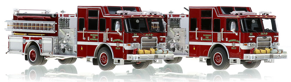 Fire Replicas museum grade scale model fire trucks