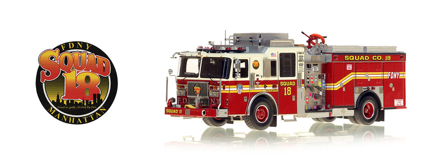 Learn more about Manhattan's Squad 18 replica