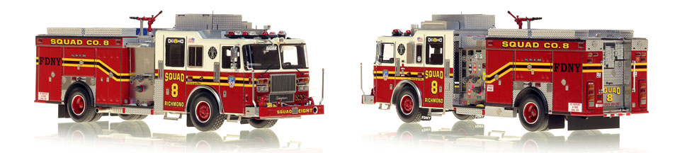 Order your FDNY Squad 8 scale model