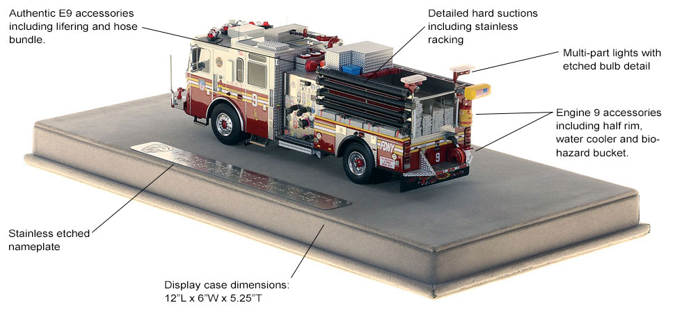 Features and specs of FDNY Engine 9 in Manhattan