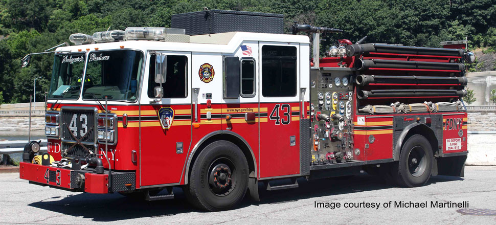 FDNY Bronx Bombers Engine 68 Fire Truck, Highbridge, Bro…