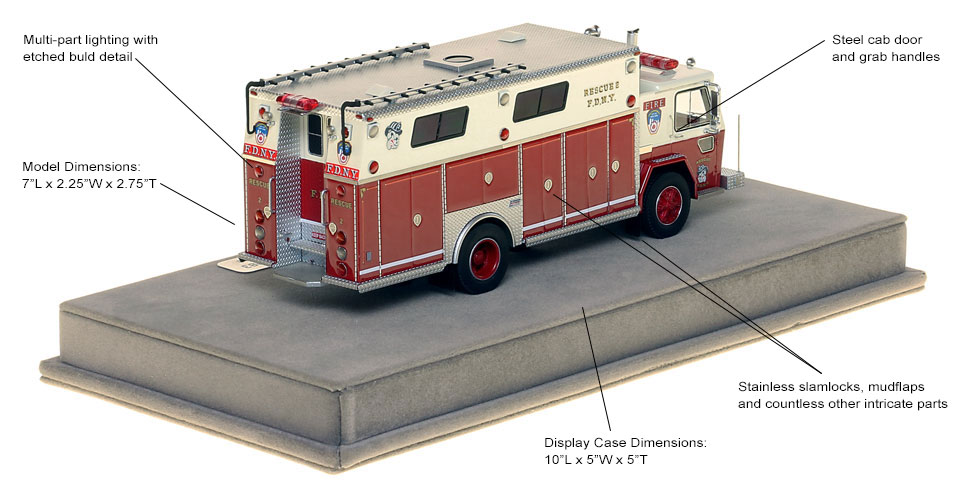 Features and specs of Brooklyn's Rescue 2