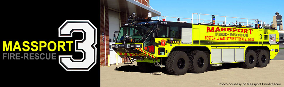 Massport Fire-Rescue Engine 3 Oshkosh 8x8 Striker 4500