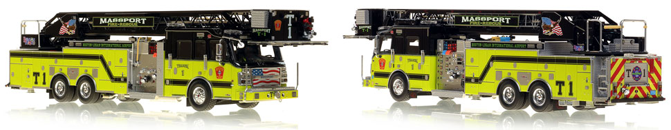 Massport Fire-Rescue Truck 1 scale model