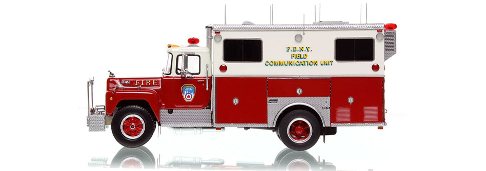 Learn more about FDNY 1985 Mack R/Saulsbury Field Communications scale model