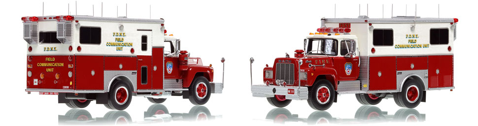 See more details on the FDNY 1985 Mack R Field Comm scale model